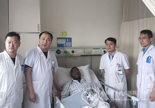 莫桑比克精索静脉曲张患者在我院手术治疗后康复出院