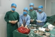 肝胆外一科成功为一患者切除9.8Kg巨大腹膜后肿瘤