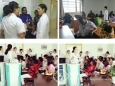 发展中国家医疗护理技术培训班学员到妇科病区参观交流