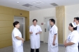 于振海副院长等在外科楼进行迎奥运安全大检查