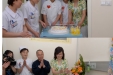 护理部为四川伤员周蓉过生日