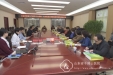 河南省三门峡市中心医院及山东铝业公司医院来我院参观交流