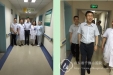 中华医学会肝病学分会主任委员魏来教授来肝病科指导工作