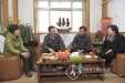春节前夕医院走访慰问离退休老同志