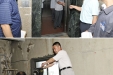 运行保障科近日进行电梯事故应急预案演练活动