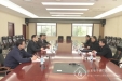 省派驻古城乡村振兴服务队相关领导来我院走访座谈