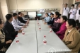 南方医院于立新教授一行来我院参观交流