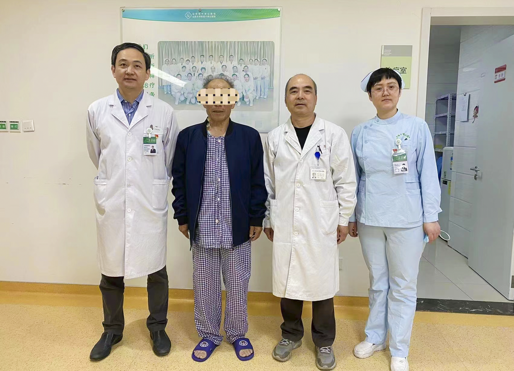76岁老年患者在我院肝移植术后重获新生