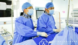 心脏外科完成又一例法四根治术后左肺动脉狭窄支架置入