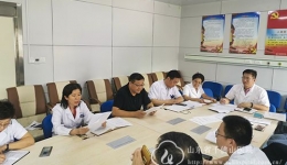 医技总支学习传达医院“不忘初心、牢记使命”主题教育部署会精神