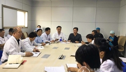 医技总支组织学习王书记在中层干部会议上的讲话精神