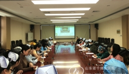徐民副书记为新聘任护士长作十九大学习专题报告