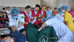 我院参加全省医师岗位技能大赛获得团体第1名