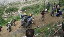 我院赴川青年志愿者医疗救缓队绵竹组图į六)