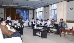我院客服办近日召开2008年宣传工作专题座谈会