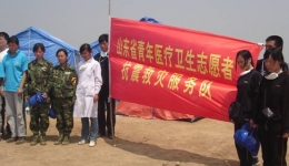 我院赴川青年志愿者医疗救缓队绵竹组图į八)
