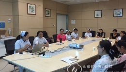 国际交流小组召开发展中国家护理培训项目总结会议