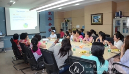 发展中国家护理培训班至41病区参观交流