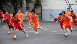 我院2008年职工篮球赛赛场风采组图（七）