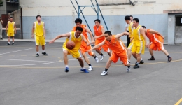 我院2008年职工篮球赛赛场风采组图（三）
