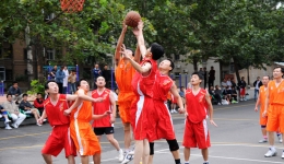 我院2008年职工篮球赛赛场风采组图（六）