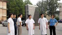 我院奥运火炬传递安保检查组图（二）