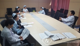 内科总支开展“两学一做”专题学习活动
