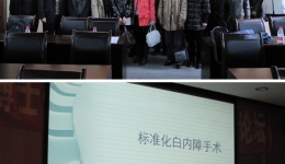 眼科成功举办防盲治盲工作继续教育学习班通讯