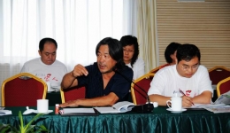 我院“弘扬抗震救灾精神 深化‘两好一满意’活动座谈会”组图（二）