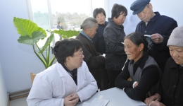 “温总理视察千医一周年”之赴莱芜市医疗志愿服务及走访患者活动组图十
