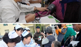 “温总理视察千医一周年”之赴莱芜市医疗志愿服务及走访患者活动组图一
