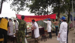 我院赴川青年志愿者医疗救缓队绵竹组图į三)