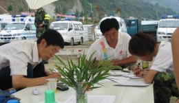 2008年6月7日来自第四批医疗队平武组图（03）