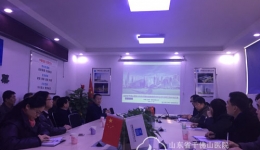 孙洪军院长到工地召开现场办公会