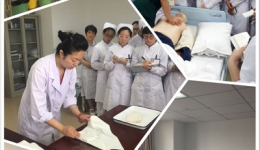 护理部组织实习护生岗前培训