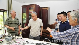 书画名家为山一大一附院义创院庆作品启动仪式举行