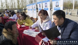 我院乡村振兴医疗志愿者服务队走进阳谷县西湖镇开展惠民义诊活动