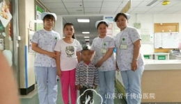 小儿血液内分泌科首例骨髓移植患儿迎新生
