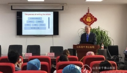 Anesthesia＆Analgesia杂志主编来我院进行学术交流