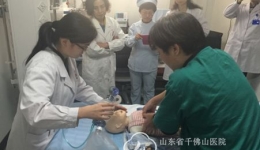 儿童重症监护科首批首个通过医院心肺复苏考核