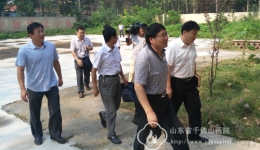 成武县委书记、县人大常委会主任鲁志成到我院“第一书记”帮包村调研指导工作