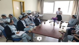 外三科举行片区新护士人文护理演讲比赛