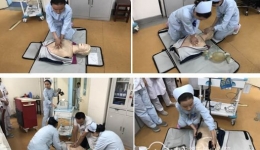 50病区组织猝死患者抢救演练