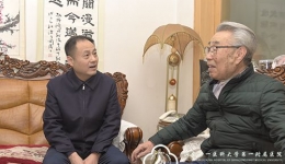 院领导走访慰问医院离退休老同志