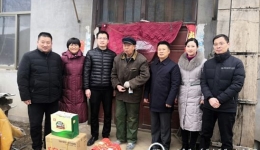 副院长刘效良一行赴莘县古城镇慰问我院“万名干部下基层”同志并走访慰问困难群众