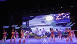 离退处参加纪念抗日战争胜利70周年文艺演出荣获一等奖