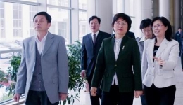 王随莲副省长一行来我院视察调研