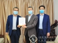 济南市传染病医院来院专程感谢我院专家抗击新冠肺炎援助