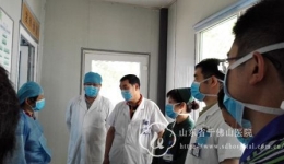 门诊部开展疑似中东呼吸综合征突发应急模拟演练