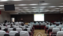 感染管理科联合物业举办保洁专题培训